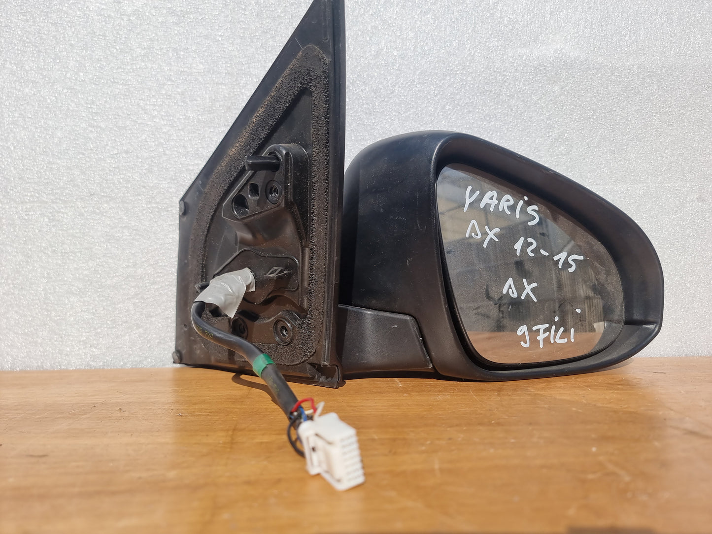 SPECCHIETTO RETROVISORE ORIGINALE USATO TOYOTA YARIS 2012 - 2015