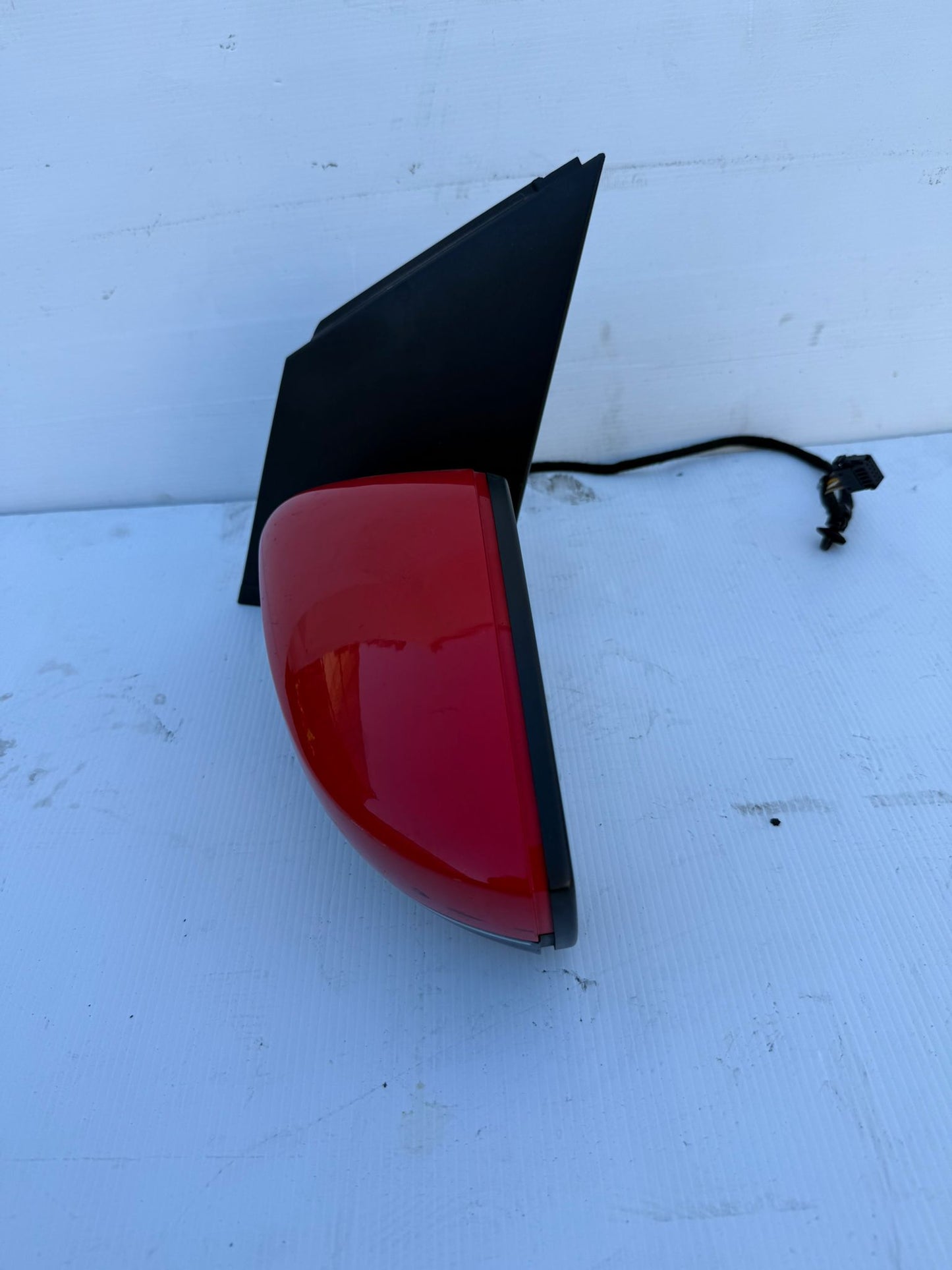 SPECCHIETTO RETROVISORE SINISTRO ORIGINALE USATO VOLKSWAGEN POLO 6R 2009 - 2017