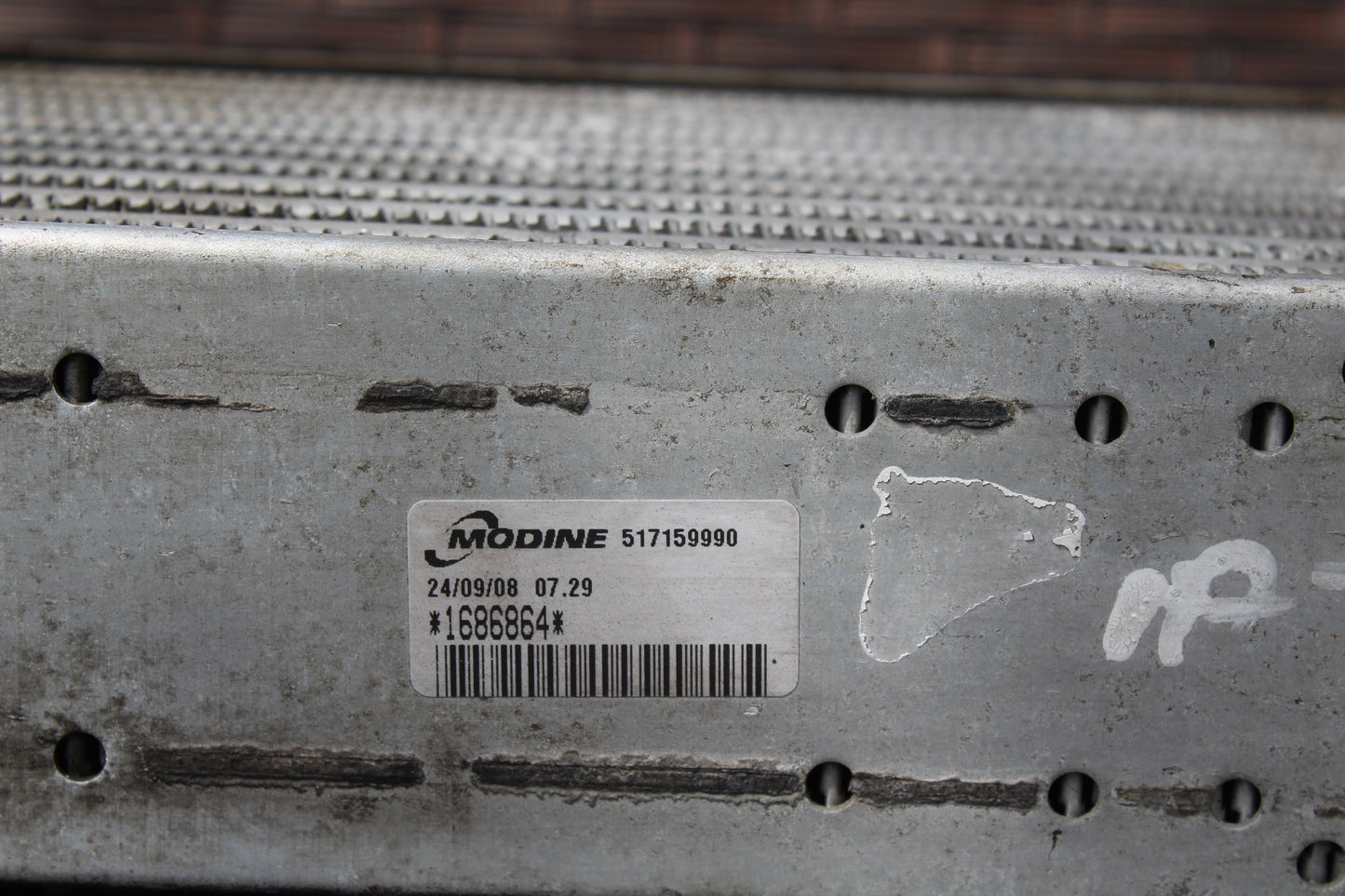 517159990 RADIATORE INTERCOOLER ALFA ROMEO 147 (937) 1.9 88KW 120CV JTDM