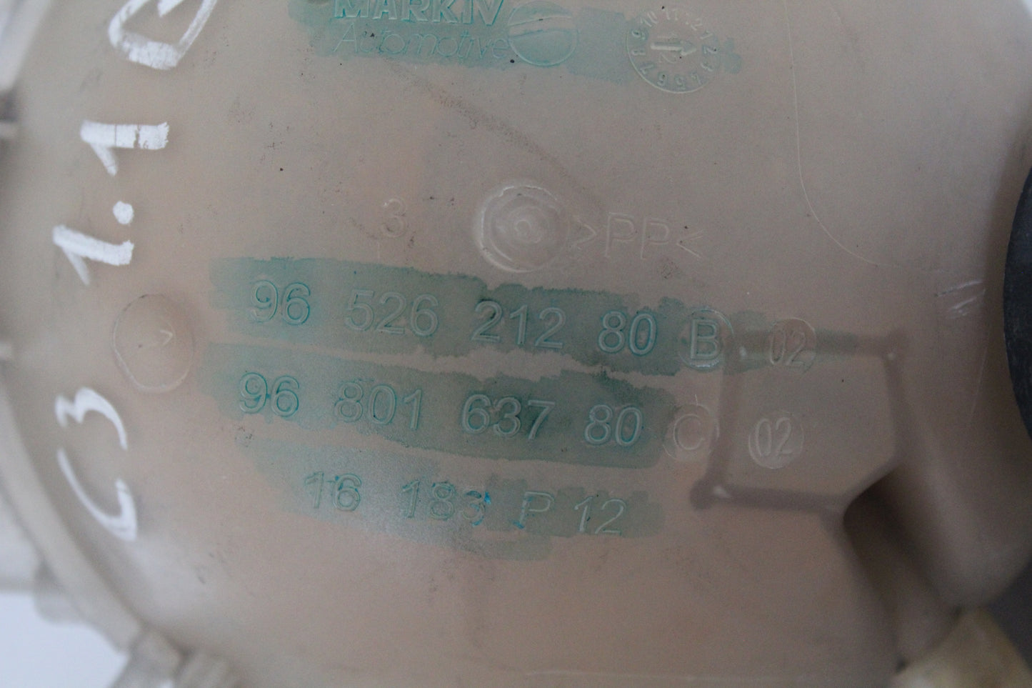 VASCHETTA ACQUA RADIATORE PEUGEOT 207 1.4 9652621280 2006- 2015