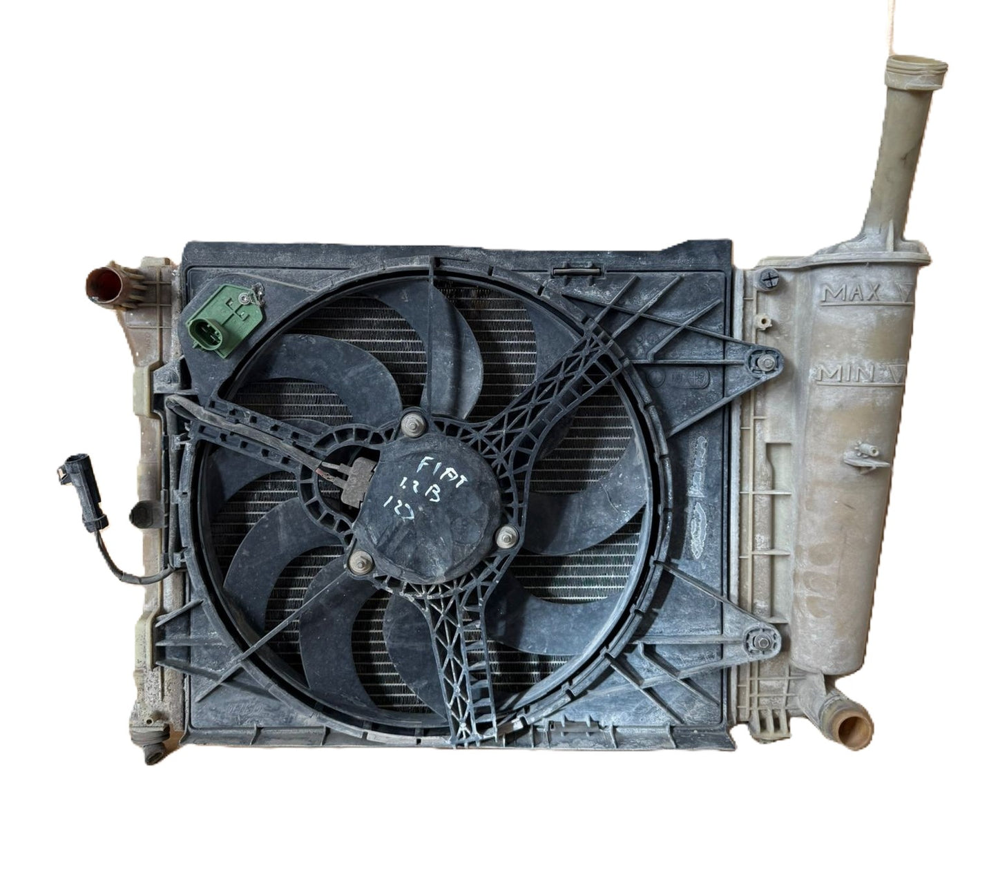 RADIATORE ACQUA + VENTOLA RAFFREDAMENTO FIAT NEW PANDA 1.2 BENZINA 2011-2025
