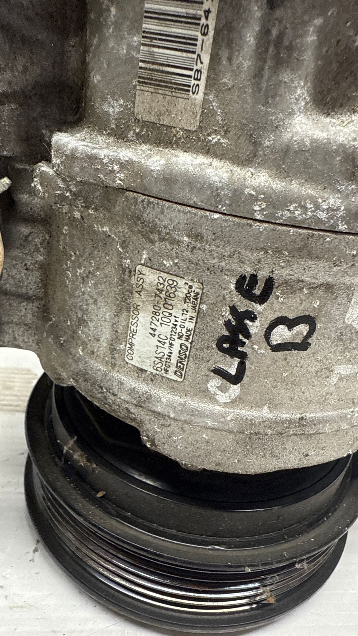 COMPRESSORE ARIA CONDIZIONATA DENSO MERCEDES CLASSE A\B W176 1.5 DIESEL