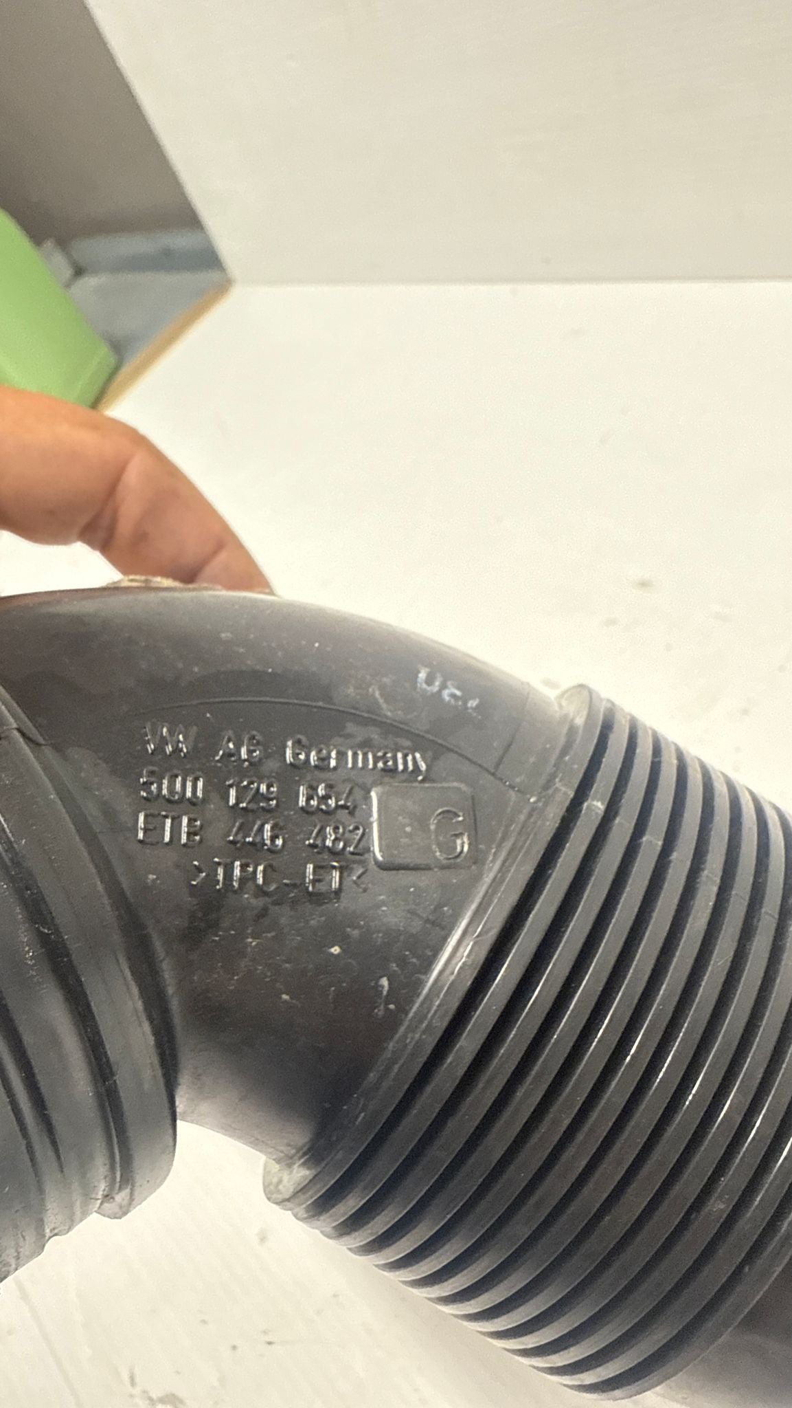 TUBO MANICOTTO CONDOTTO FILTRO ARIA VW GOLF 7 VII 1.6 DIESEL 5Q0129654G