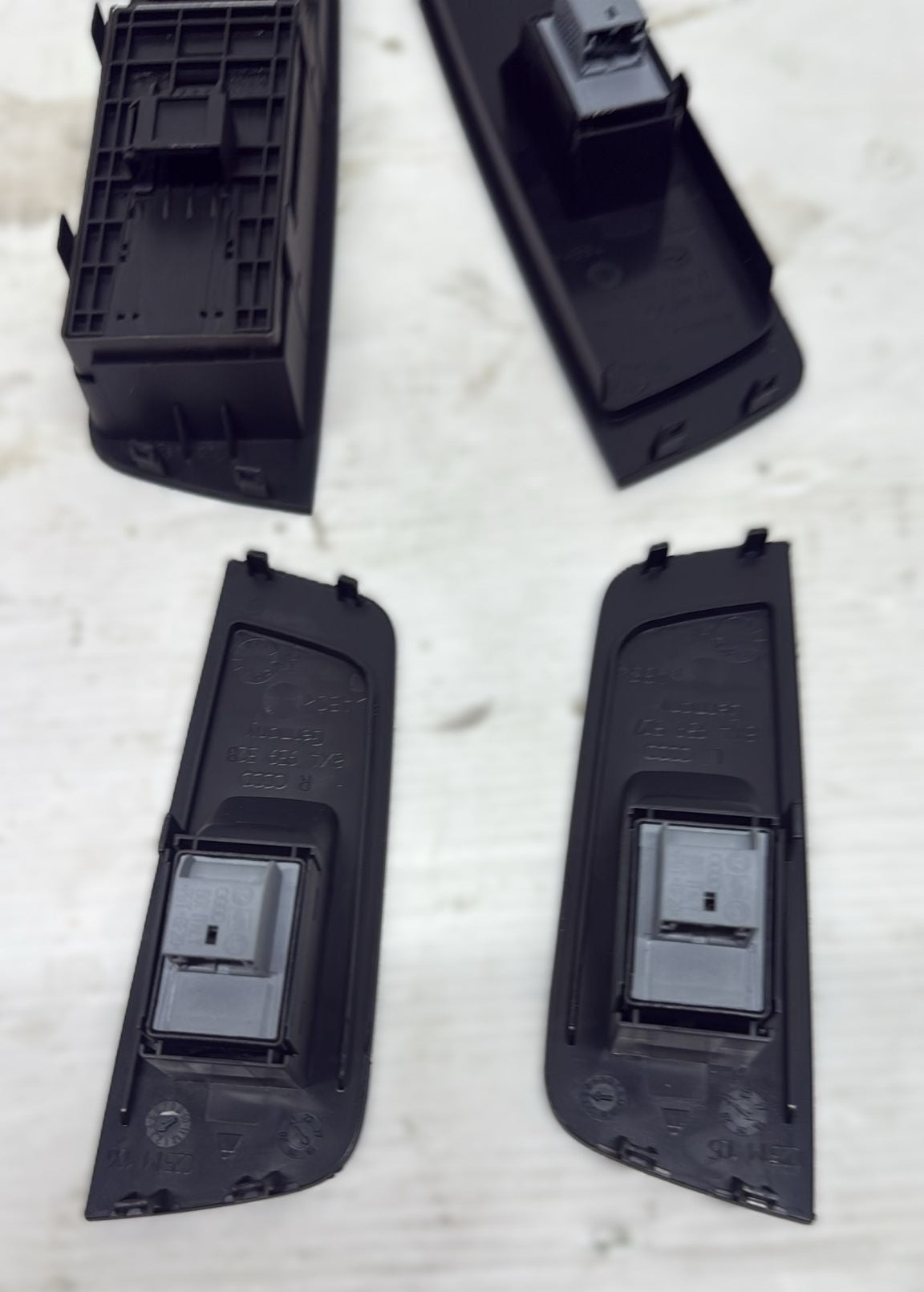 PULSANTIERA CROMATA ALZAVETRI AUDI A1 2016 ANTERIORE\POSTERIORE