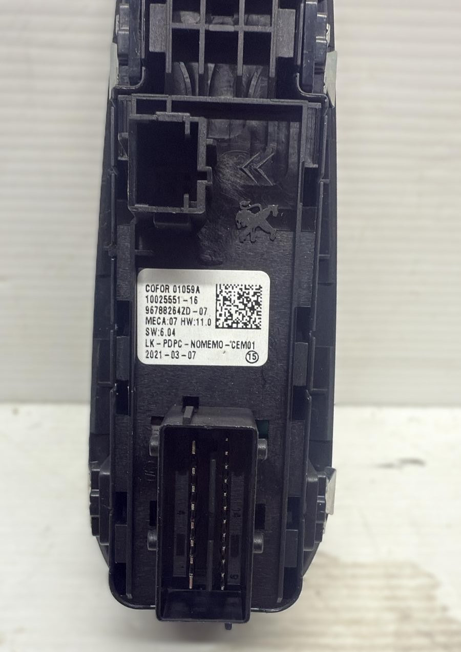 PULSANTIERA ANTERIORE SINISTRA PEUGEOT 308 2015