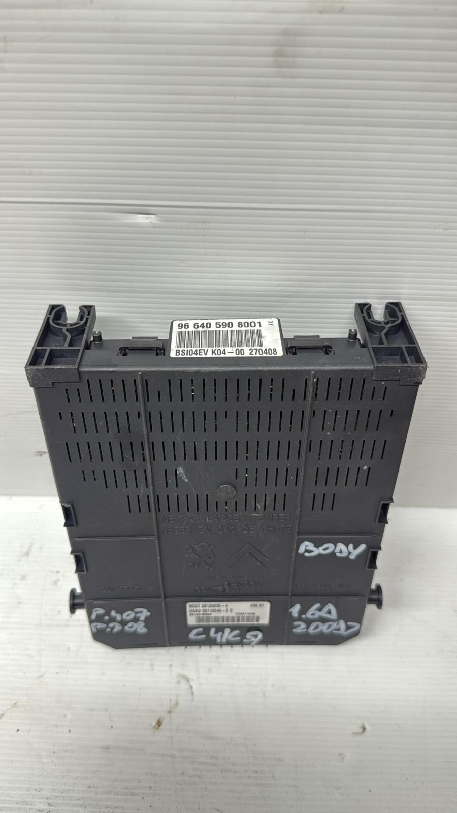 BODY COMPUTER MODULO CITROEN C4\C5 \ PEUGEOT 308 2012> 28120836-4