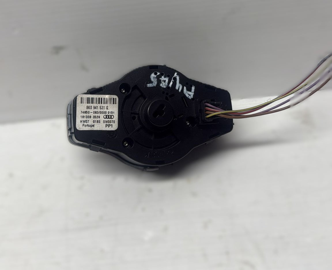 INTERRUTTORE COMANDO LUCE AUDI A4 (2008-2015) CODICE: 8K0941531G