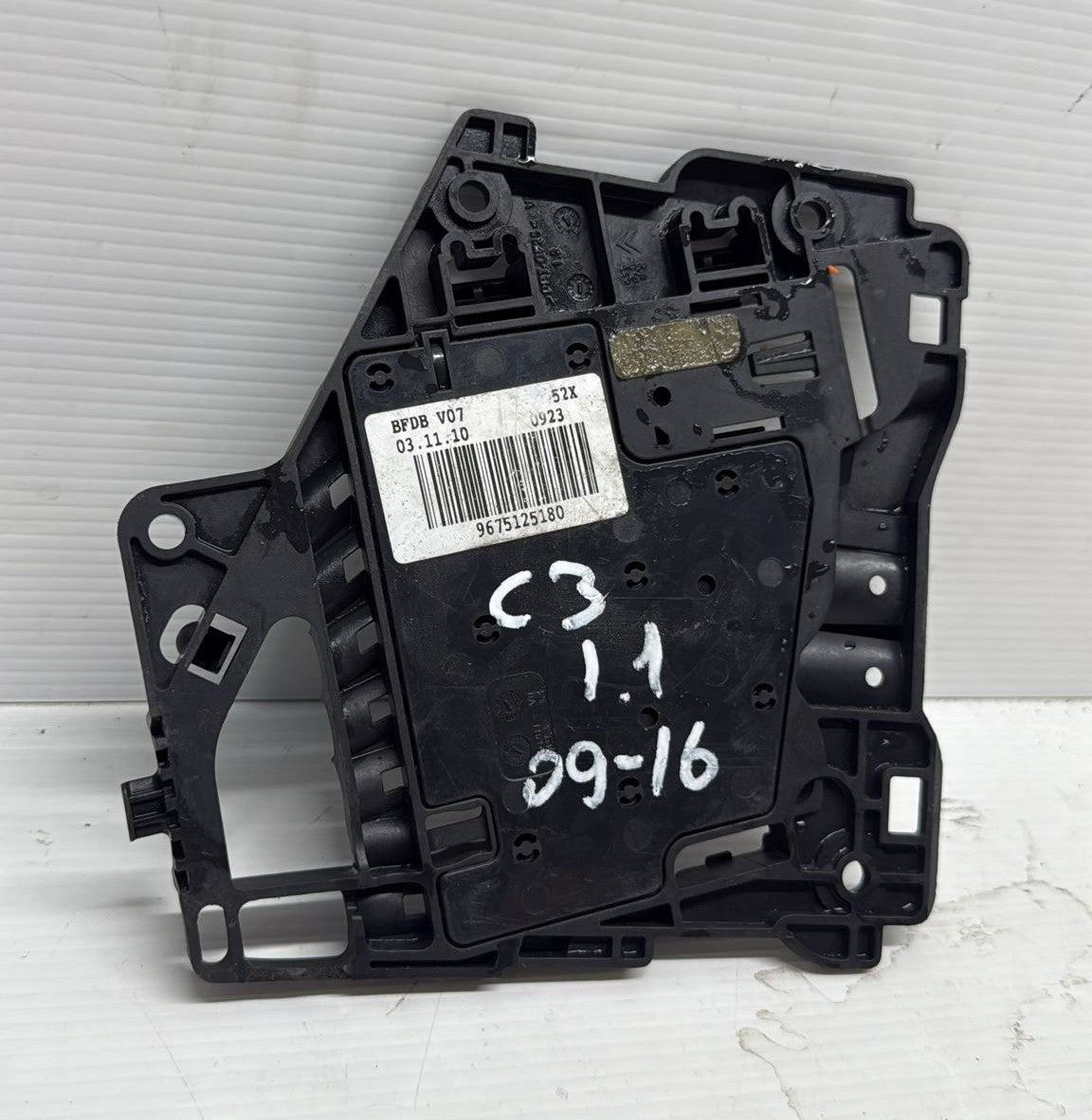 BOX SCATOLA PORTA FUSIBILI CITROEN C3 (2009-2016) COD:9675125180