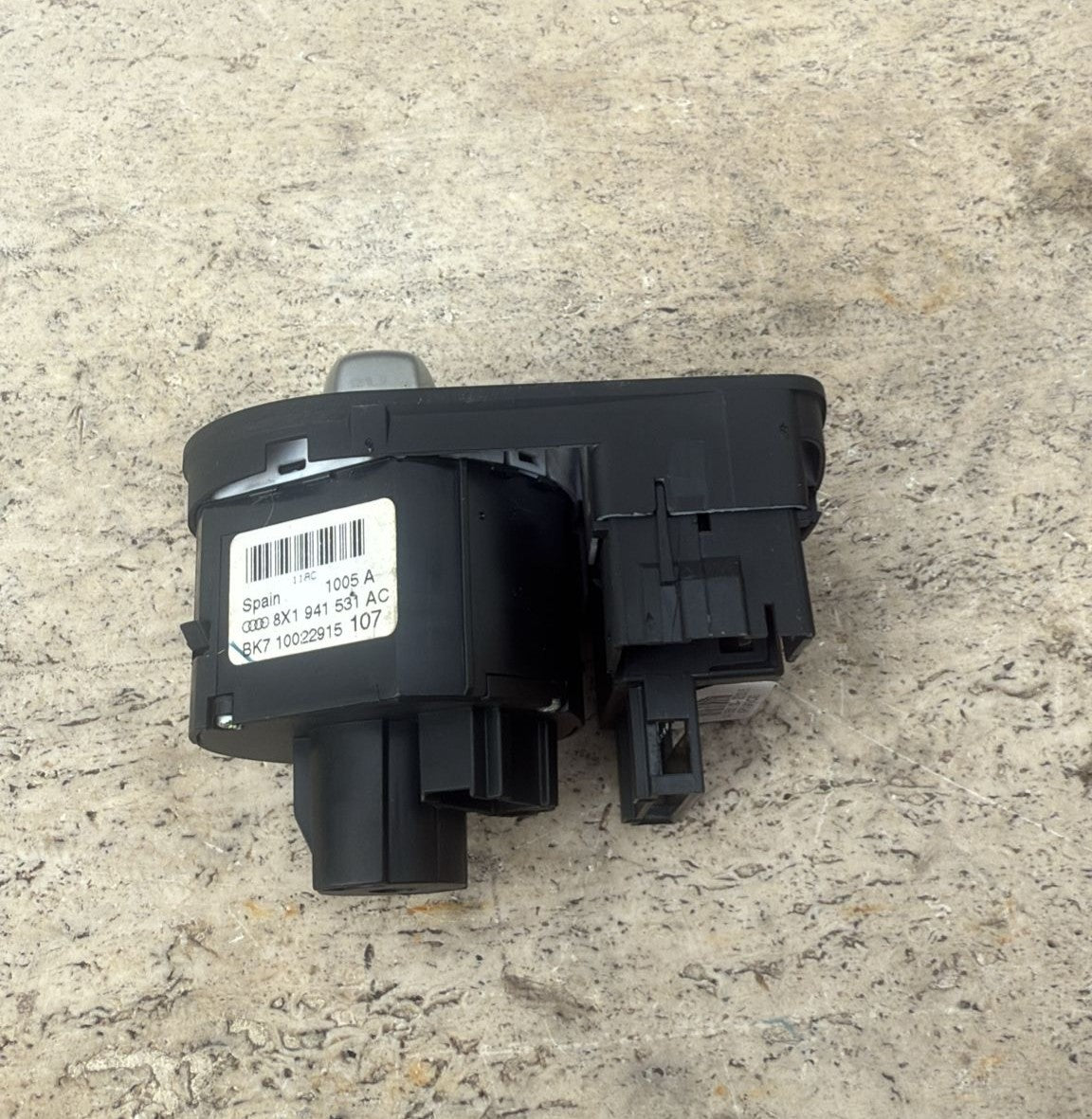 INTERRUTTORE COMANDO LUCI AUDI A1 2010-2018 COD:8X1941531AC