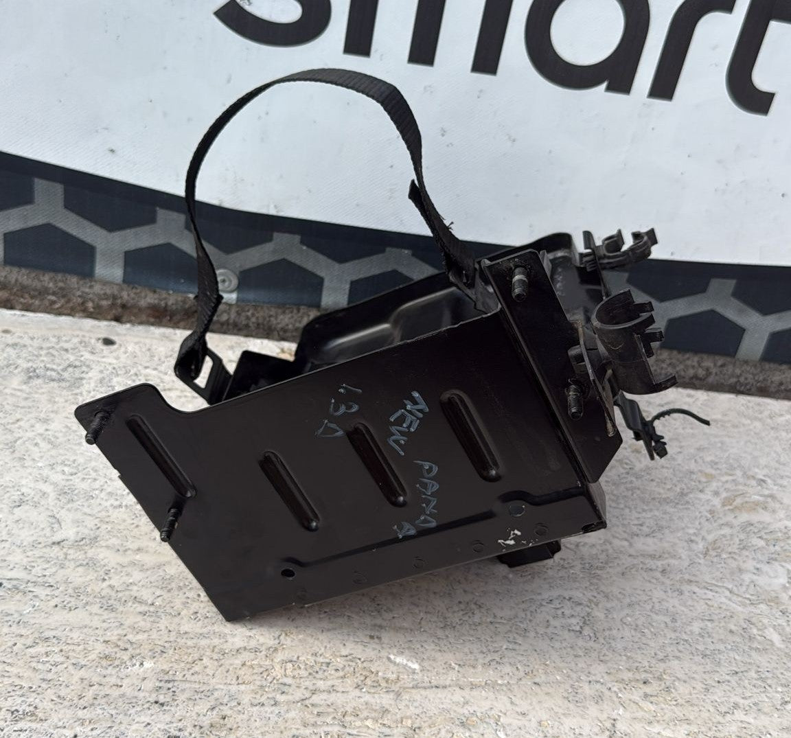 SUPPORTO BATTERIA + STAFFA ORIGINALE FIAT PANDA 312 1.3 DIESEL 2013