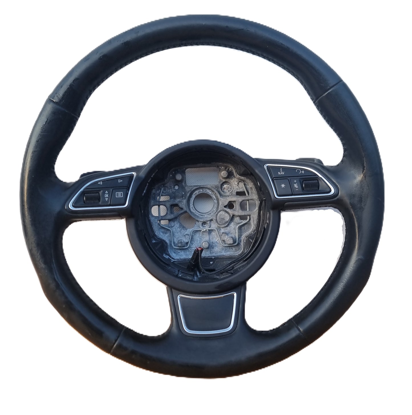 VOLANTE STERZO MULTIFUNZIONE CON PALETTE IN PELLE AUDI A1 A3 A5 2008 - 2016