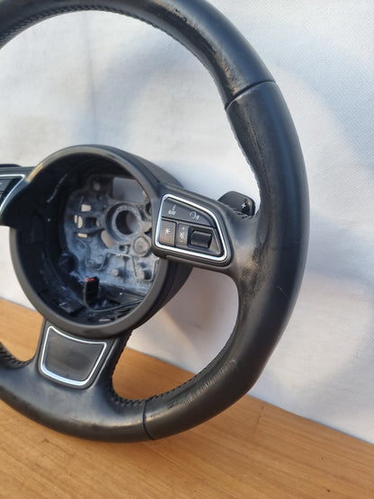 VOLANTE STERZO MULTIFUNZIONE CON PALETTE IN PELLE AUDI A1 A3 A5 2008 - 2016