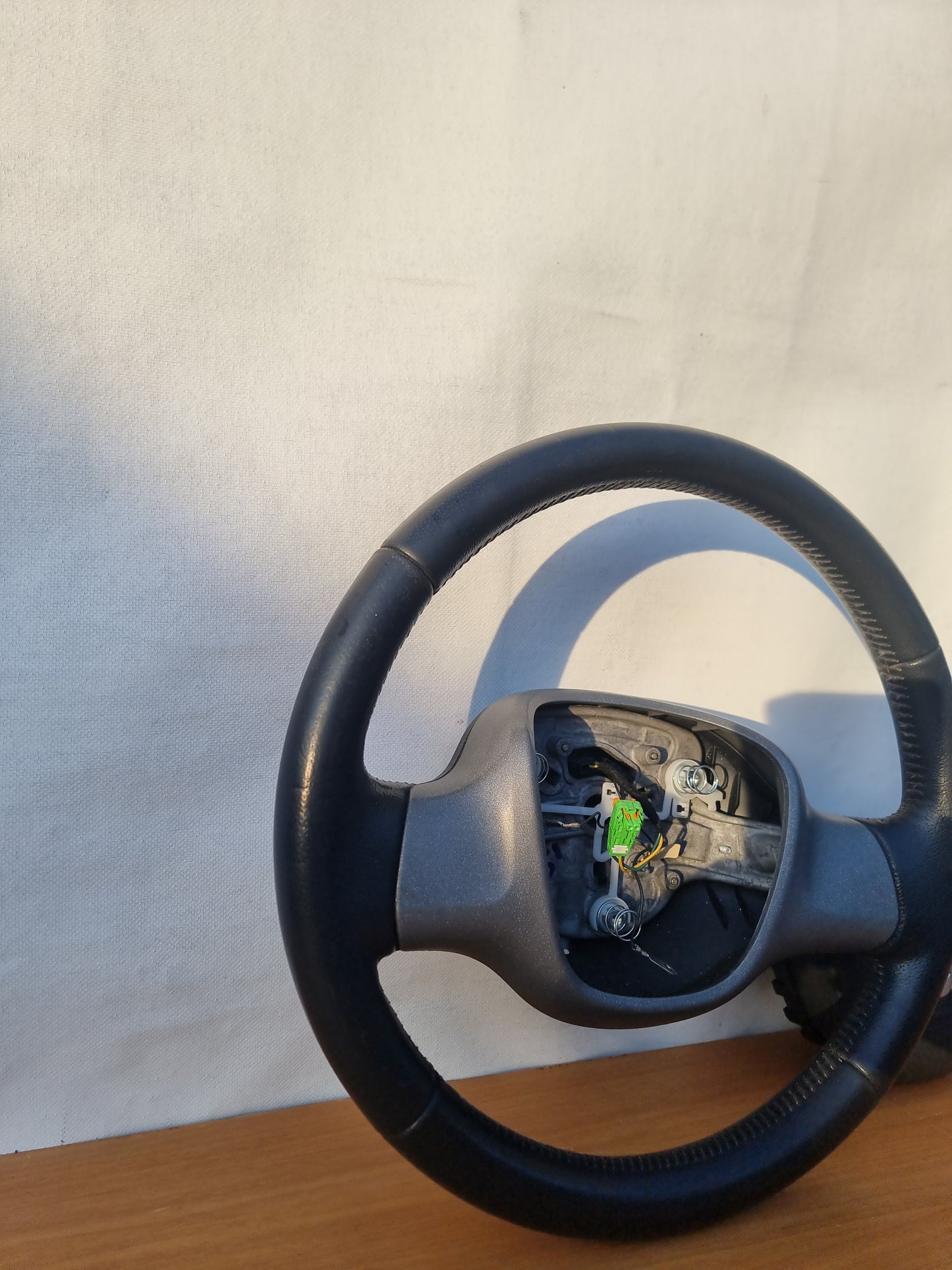 VOLANTE STERZO IN PELLE ORIGINALE USATO COMPLETO DI AIRBAG SMART FORTWO 451 2007 - 2015