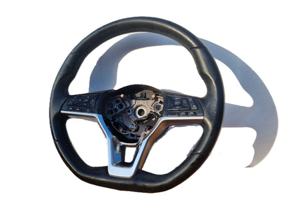 VOLANTE STERZO IN PELLE ORIGINALE USATO CON COMANDI NISSAN MICRA K14 2017 - 2022