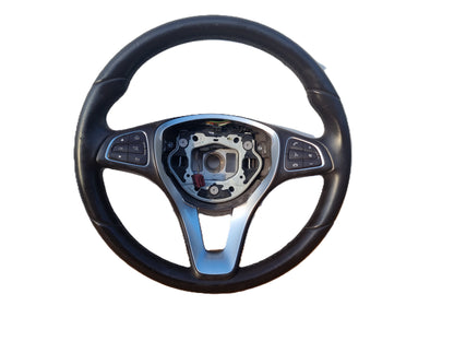 VOLANTE STERZO IN PELLE ORIGINALE USATO CON COMANDI  MERCEDES'BENZ GLC 2015 - 2019