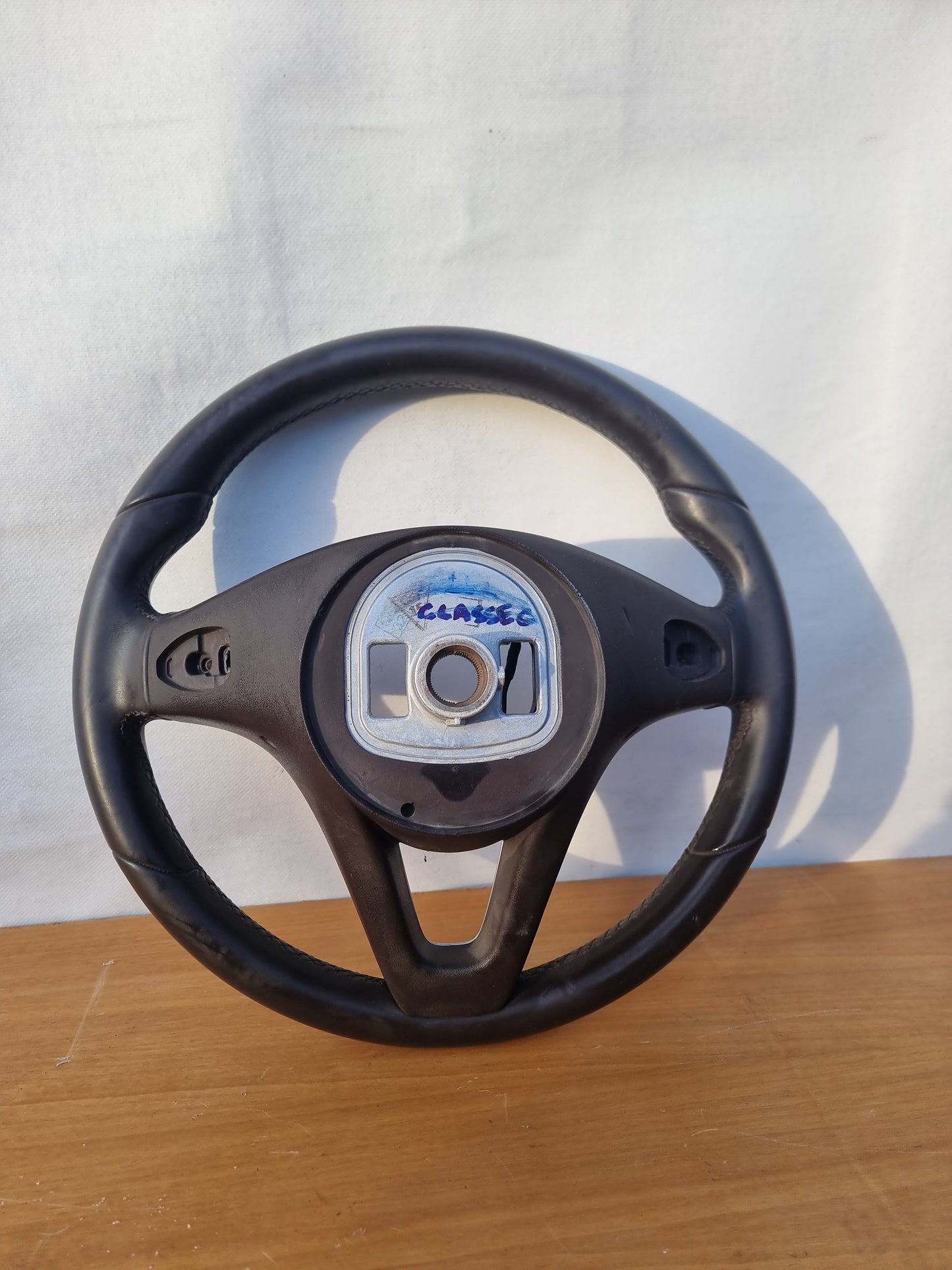 VOLANTE STERZO IN PELLE ORIGINALE USATO CON COMANDI  MERCEDES'BENZ GLC 2015 - 2019