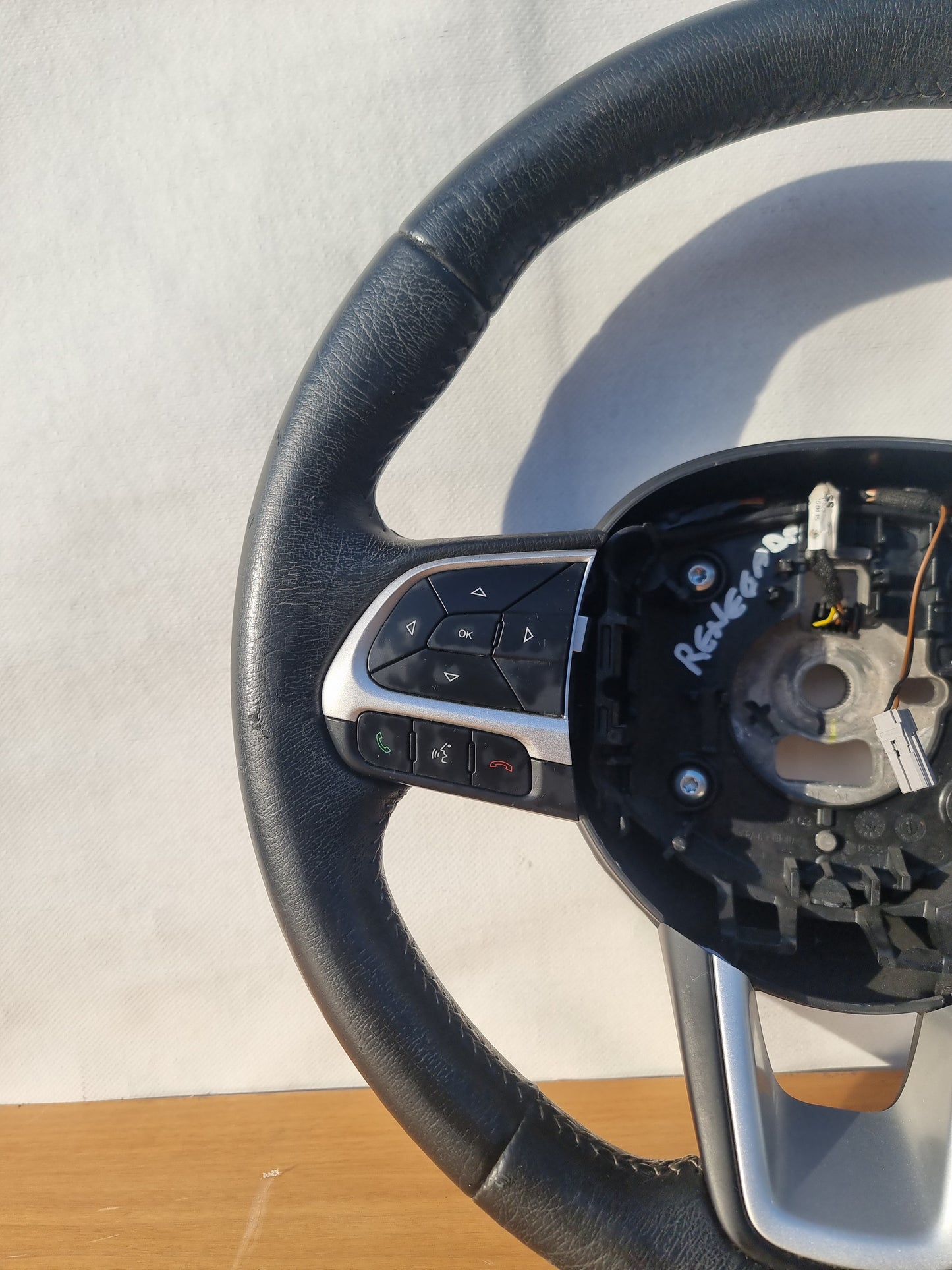 VOLANTE STERZO IN PELLE USATO JEEP RENEGATE 2014 -2018