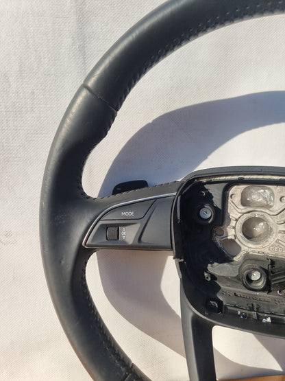 VOLANTE STERZO IN PELLE CON PALETTE CAMBIO AUDI A4 A6 A7 B6 2017 - 2022