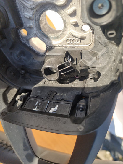 VOLANTE STERZO IN PELLE CON PALETTE CAMBIO AUDI A4 A6 A7 B6 2017 - 2022