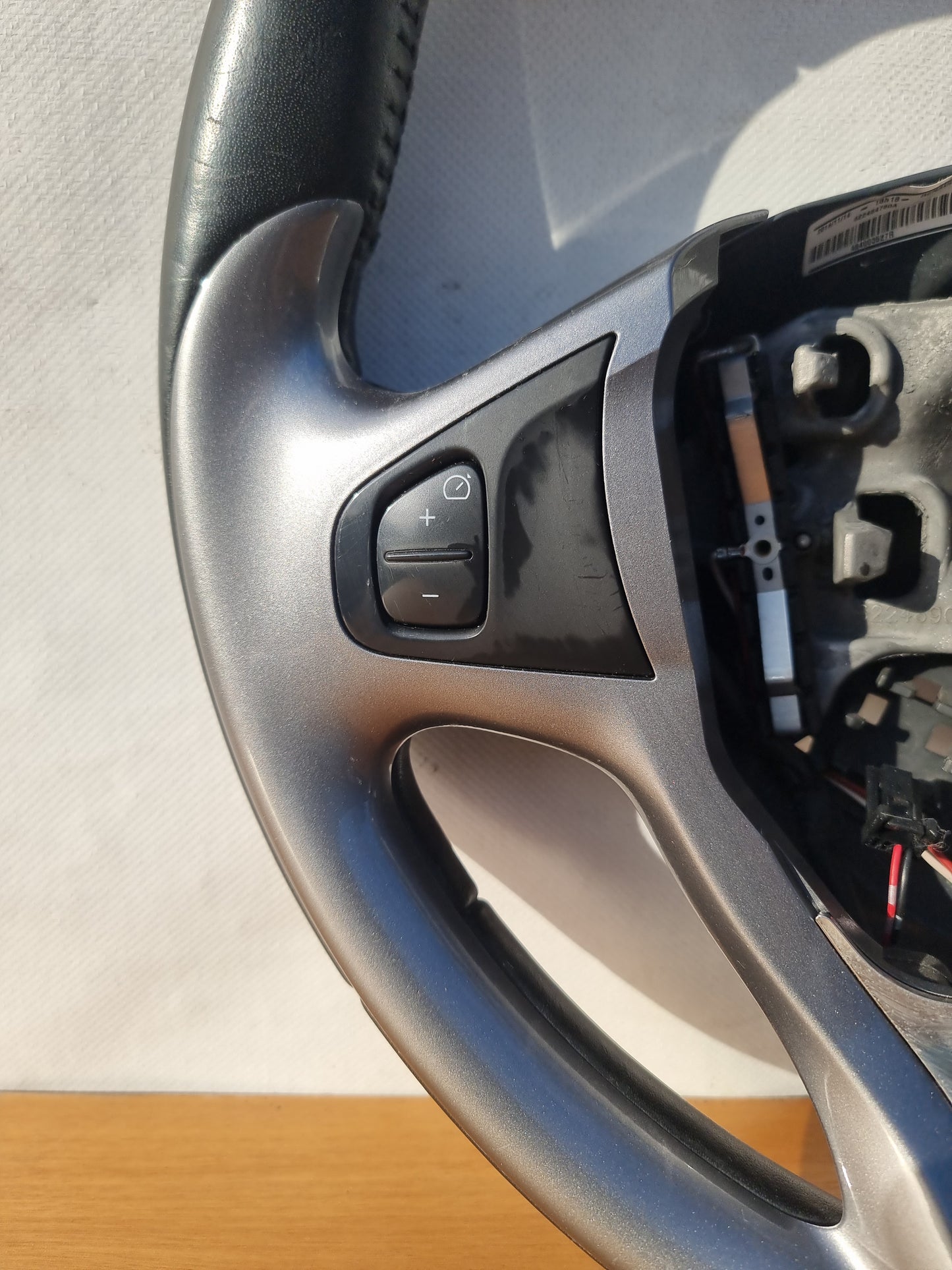 VOLANTE STERZO IN PELLE USATO RENAULT CLIO IV E CAPTUR 2012 - 2019