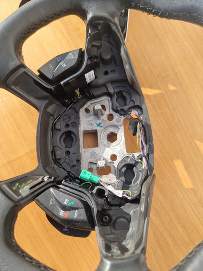 VOLANTE IN PELLE USATO COMPLETO DI AIRBAG FORD C-MAX 2010 - 2019