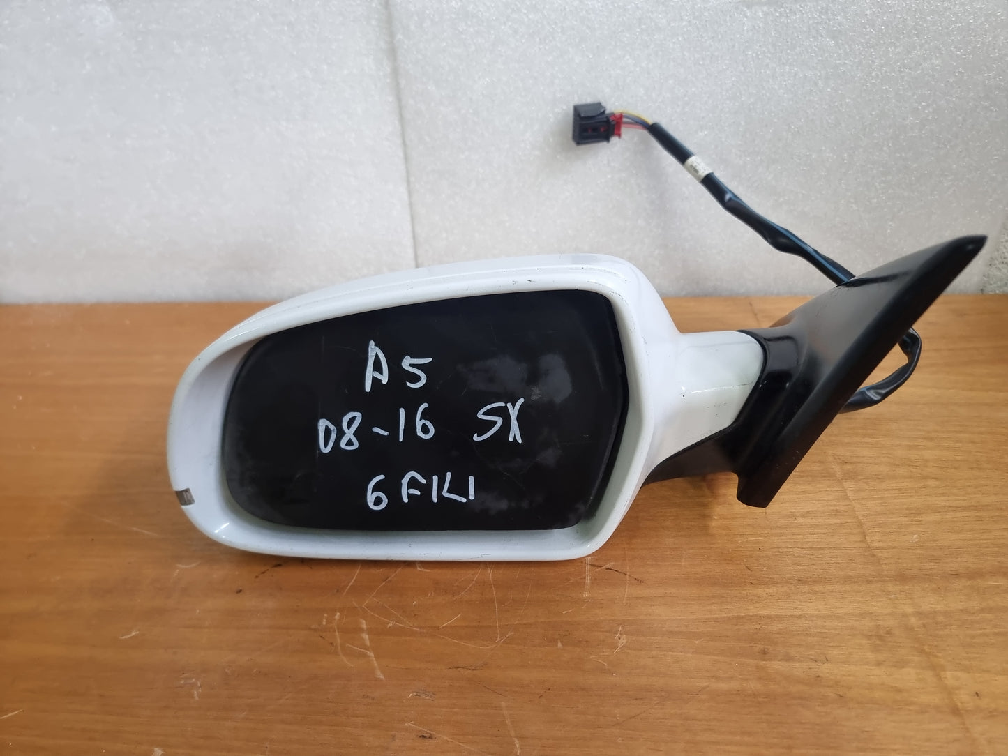 SPECCHIETTO RETROVISORE ORIGINALE USATO AUDI A5 2008 - 2016