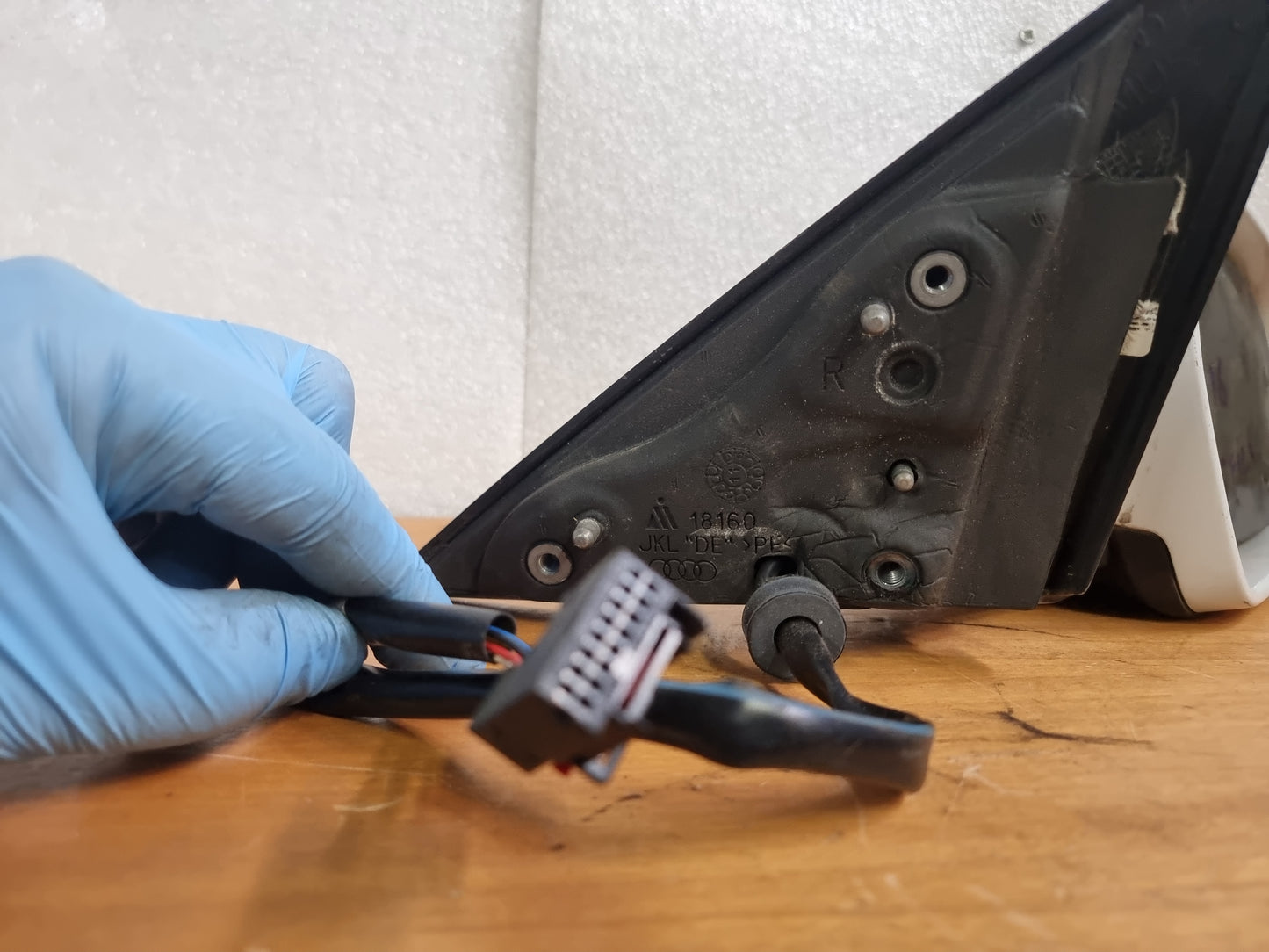 SPECCHIETTO RETROVISORE ORIGINALE USATO AUDI A5 2008 - 2016