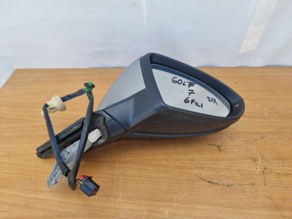 SPECCHIETTO RETROVISORE ORIGINALE USATO VOLKSWAGEN GOLF 7 2012 - 2019