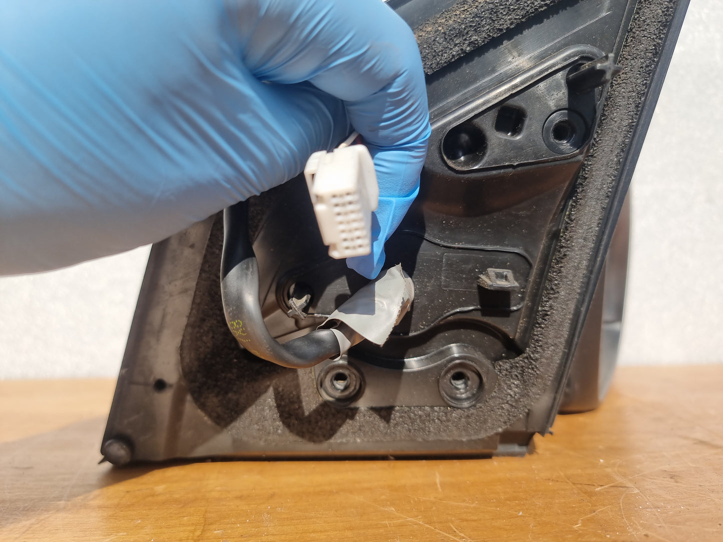 SPECCHIETTO RETROVISORE ORIGINALE USATO TOYOTA YARIS 2012 - 2015
