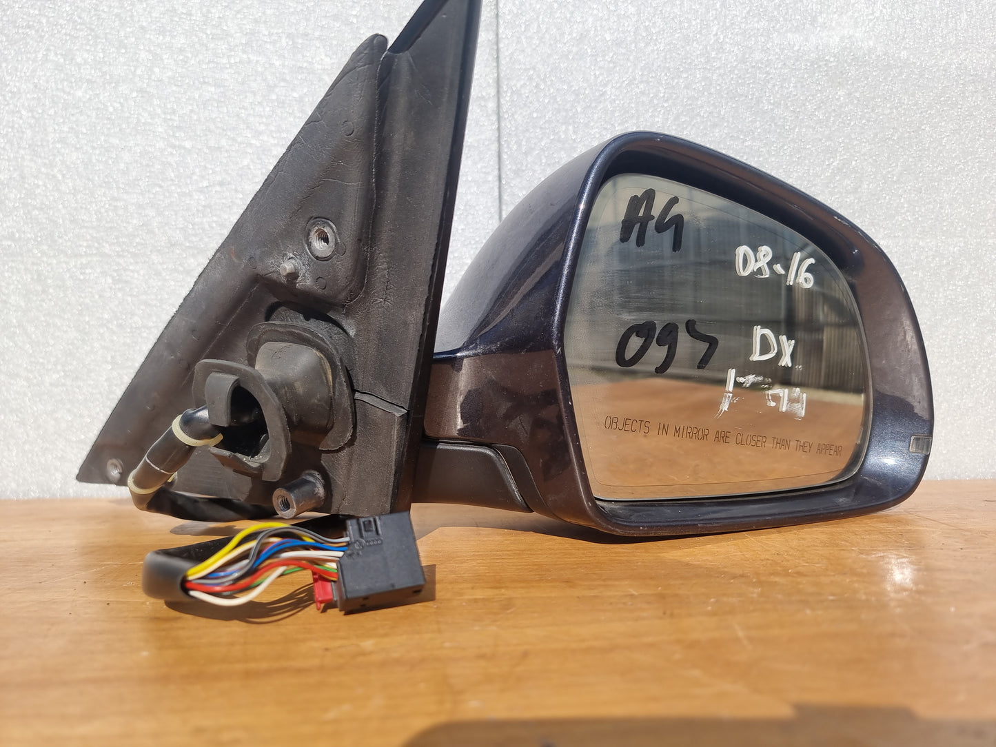 SPECCHIETTO RETROVISORE ORIGINALE USATO AUDI A4 2008 - 2016