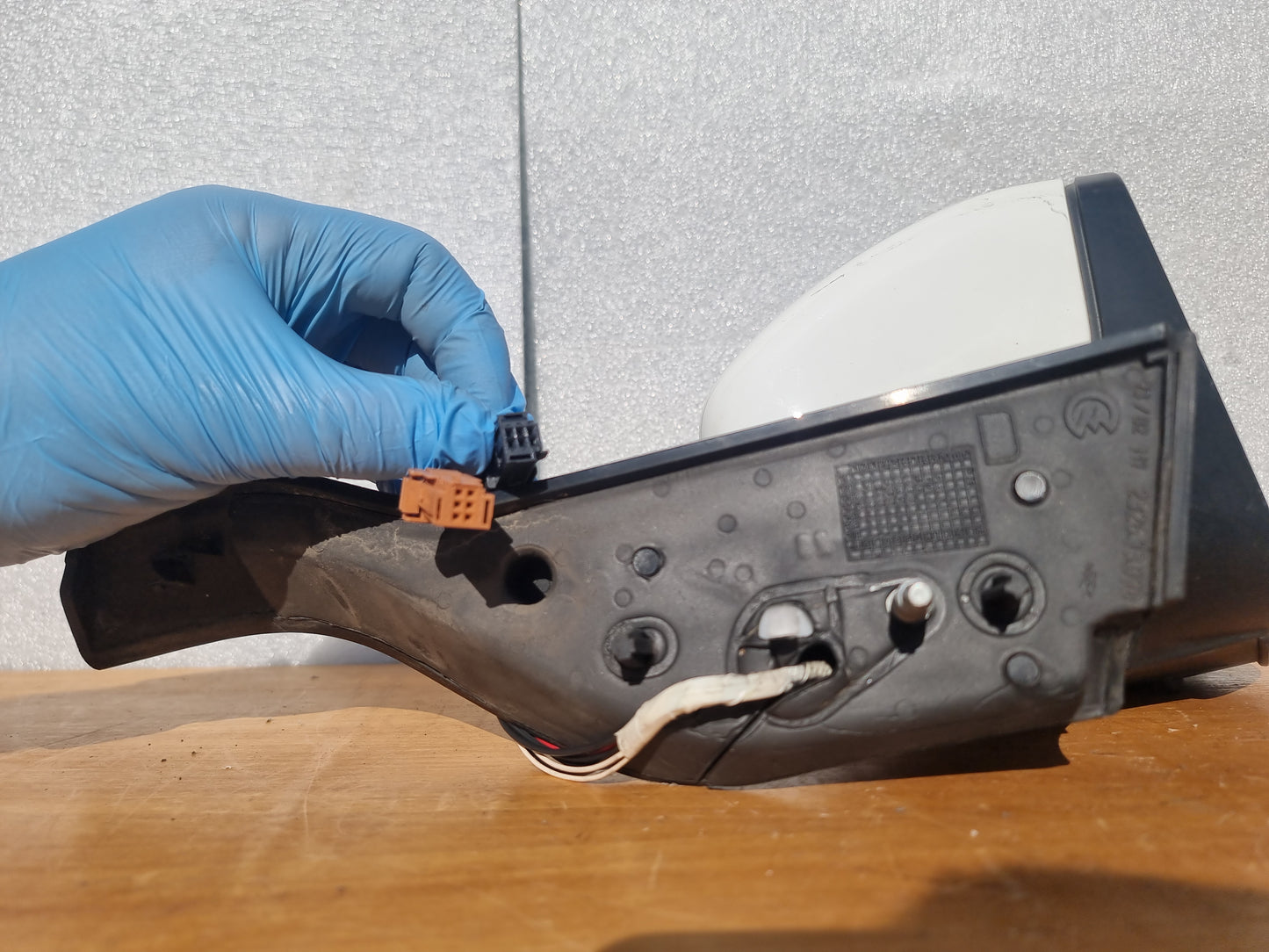 SPECCHIETTO RETROVISORE ORIGINALE USATO PEUGEOT 208 2012 - 2019