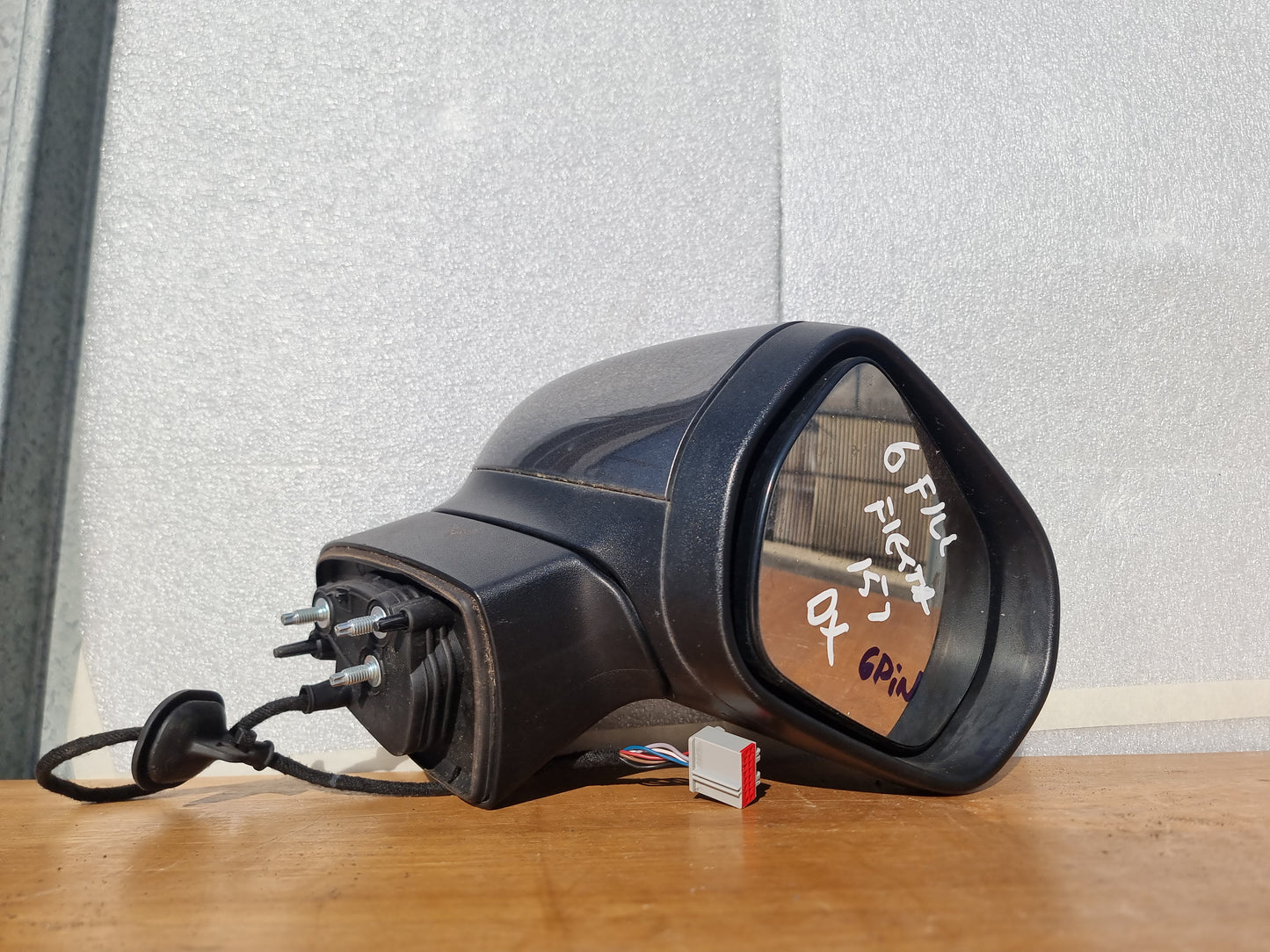 SPECCHIETTO RETROVISORE ORIGINALE USATO DESTRO FORD FIESTA 7° SERIE 2016 - 2019 6 PIN