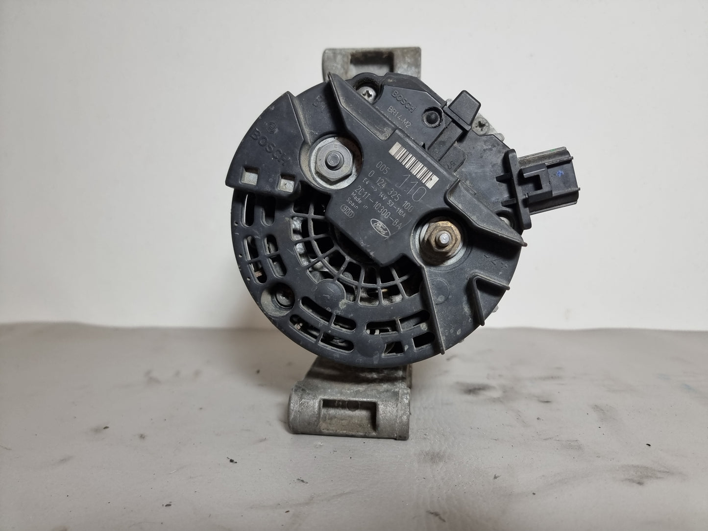 ALTERNATORE ORIGINALE USATO BOSCH 124325100 FORD TRANSIT (2000 - 2006) 2.4 DIESEL