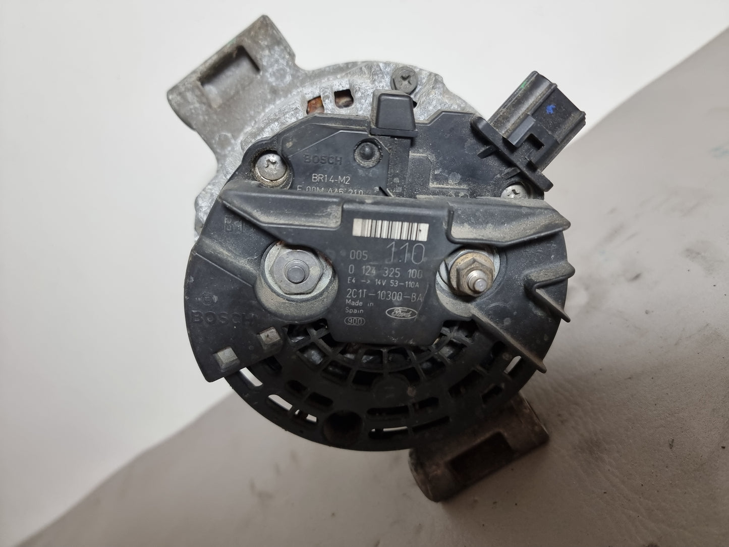 ALTERNATORE ORIGINALE USATO BOSCH 124325100 FORD TRANSIT (2000 - 2006) 2.4 DIESEL