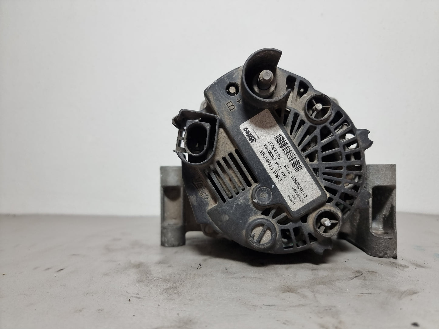 ALTERNATORE ORIGINALE USATO VALEO 51984058 FIAT ALFA LANCIA 1.3 MULTIJET (DAL 2006)
