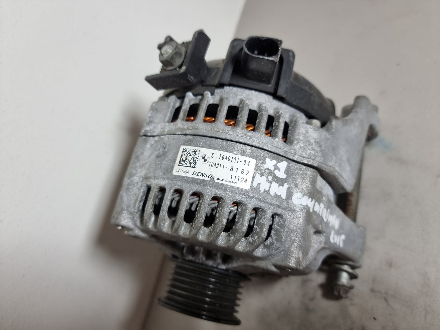 ALTERNATORE ORIGINALE USATO DENSO 7640131-04 BMW MINI (2012-2025)