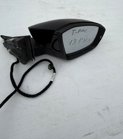 SPECCHIETTO RETROVISORE ORIGINALE USATO VOLKSWAGEN TROC 2017 - 2021 DX