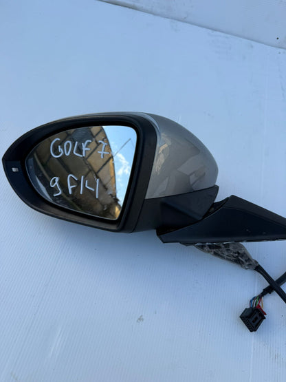 SPECCHIETTO RETROVISORE ORIGINALE USATO VOLKSWAGEN GOLF 7 2012-2019