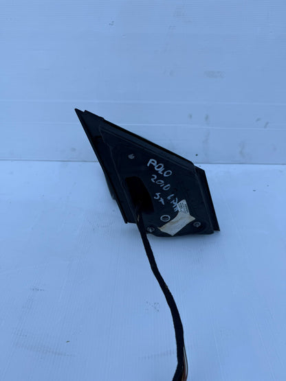 SPECCHIETTO RETROVISORE SX ORIGINALE USATO VOLKSWAGEN POLO 6R 2009 - 2017