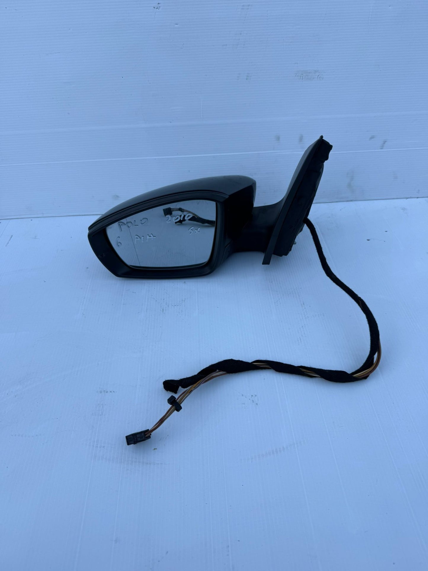 SPECCHIETTO RETROVISORE SX ORIGINALE USATO VOLKSWAGEN POLO 6R 2009 - 2017