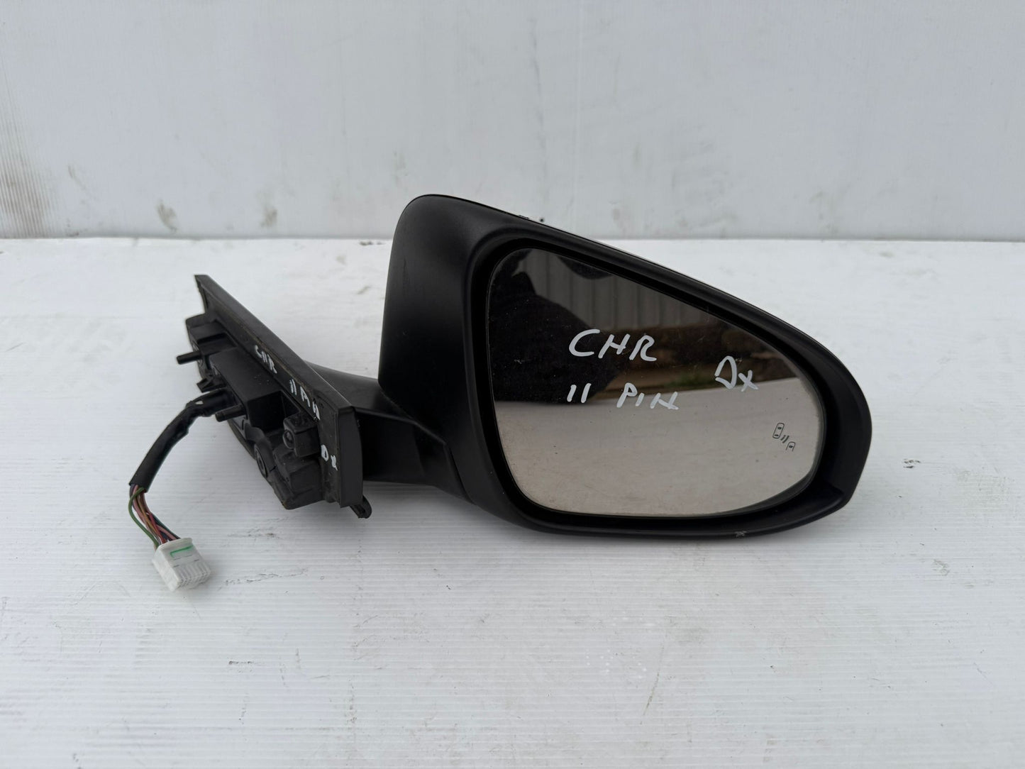 TOYOTA CHR SPECCHIETTO RETROVISORE 11 FILI DX ORIGINALE USATO 2016 - 2021