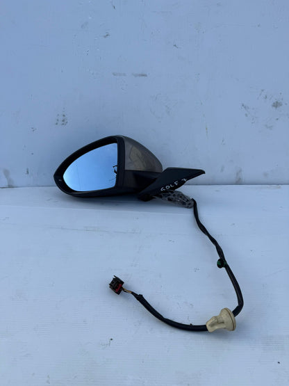 SPECCHIETTO RETROVISORE SX ORIGINALE USATO VOLKSWAGEN GOLF 7 2012-2019