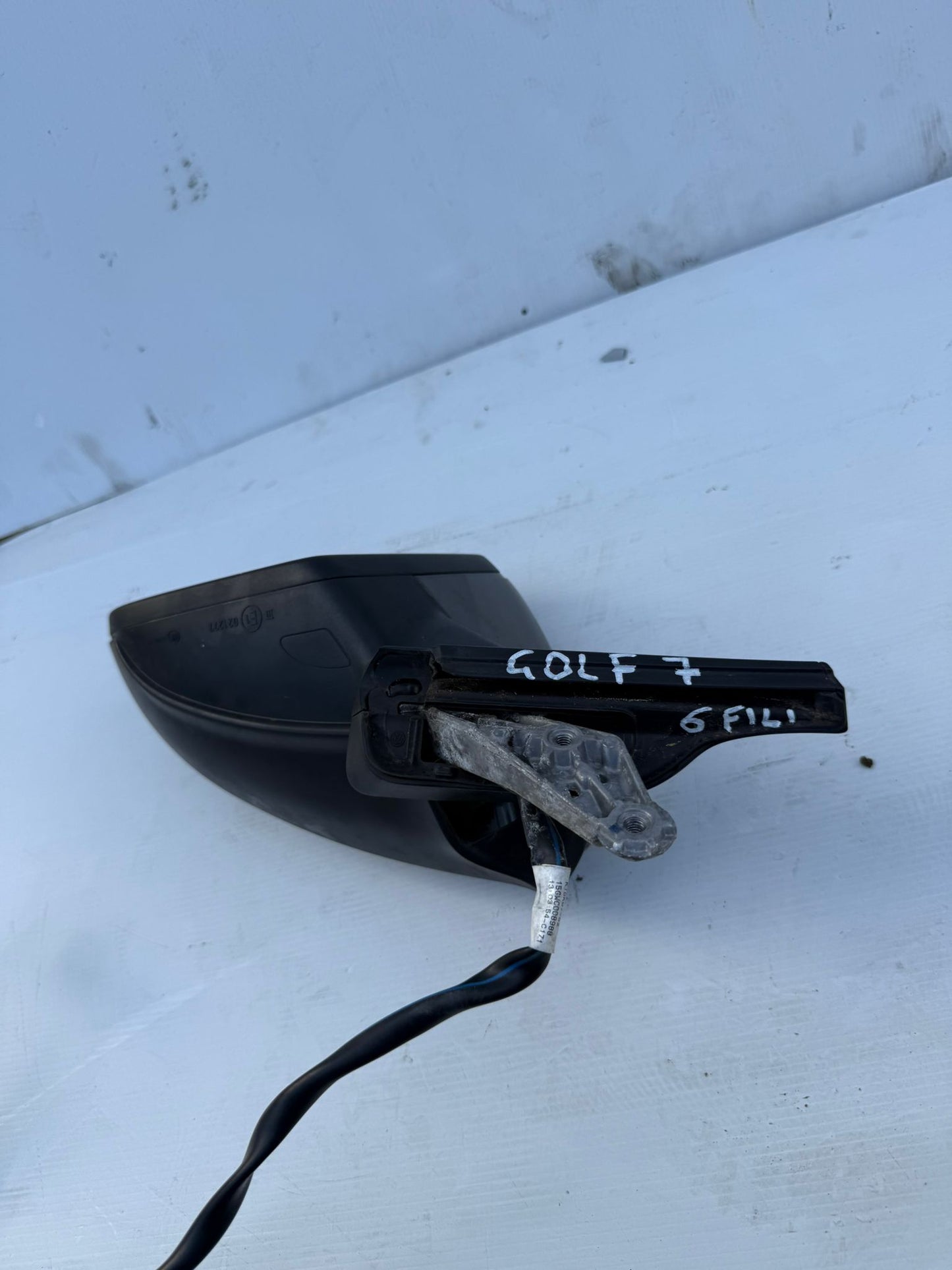 SPECCHIETTO RETROVISORE SX ORIGINALE USATO VOLKSWAGEN GOLF 7 2012-2019