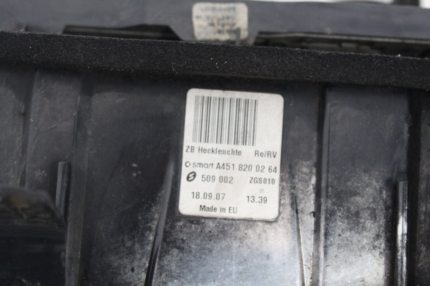 STOP FANALE DESTRO ORIGINALE USATO SMART FORTWO 451 (2007-2015)