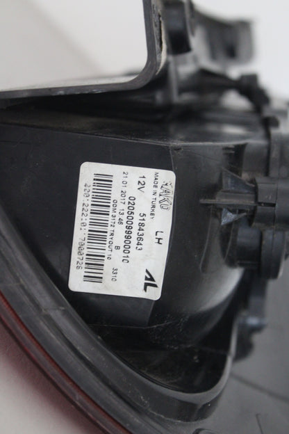 STOP FANALE POSTERIORE SINISTRO ORIGINALE USATO FIAT NEW PANDA  2011 - 2025 51843643