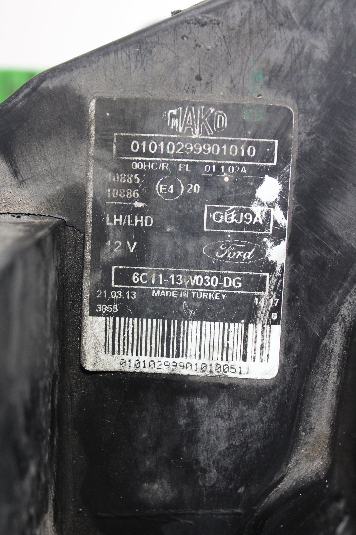 FANALE ANTERIORE SINISTRO ORIGINALE USATO FORD TRANSIT 2006 - 2013 10100748