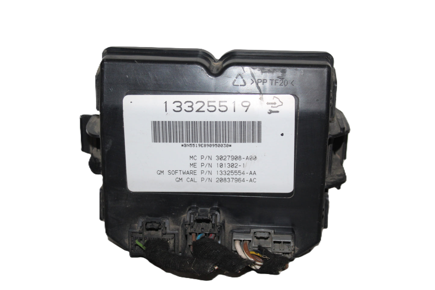 Centralina posteriore Opel Insignia A 2009 portellone coperchio bagagliaio 13325519