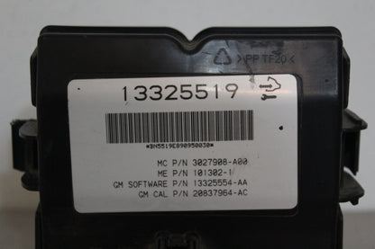 Centralina posteriore Opel Insignia A 2009 portellone coperchio bagagliaio 13325519