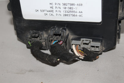 Centralina posteriore Opel Insignia A 2009 portellone coperchio bagagliaio 13325519