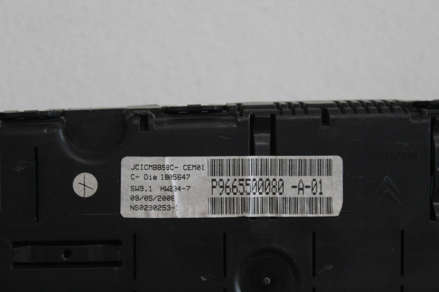 STRUMENTAZIONE CONTACHILOMETRI ORIGINALE USATO CITROEN C4 PICASSO 2006-2022 P9665500080A-